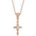Vintage-Inspired Cross Necklace or Pendant