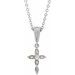 Vintage-Inspired Cross Necklace or Pendant