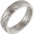 Damascus Comfort-Fit Flat Band