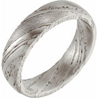 Damascus Comfort-Fit Flat Band