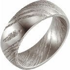 Damascus Comfort-Fit Flat Band