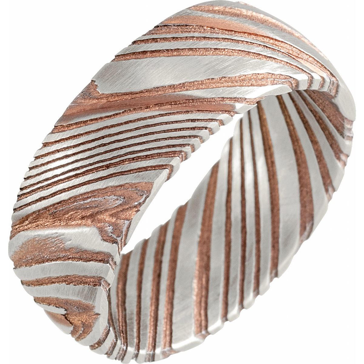 Damascus Comfort-Fit Flat Band
