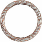 Damascus Comfort-Fit Flat Band