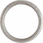 Damascus Comfort-Fit Flat Band