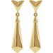 Geometric Dangle Earrings