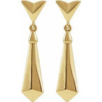 Geometric Dangle Earrings