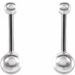 Bar & Ball Earrings