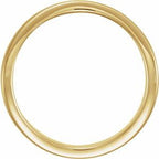 Curved Band with Polished & Satin Finish