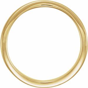 Curved Band with Polished & Satin Finish