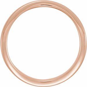 Curved Band with Polished & Satin Finish