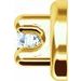 Accented Bar Bracelet Center