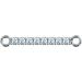 Accented Bar Bracelet Center