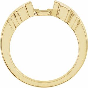 Baguette Accented Engagement Ring, Band or Shank