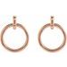 Circle Dangle Earrings
