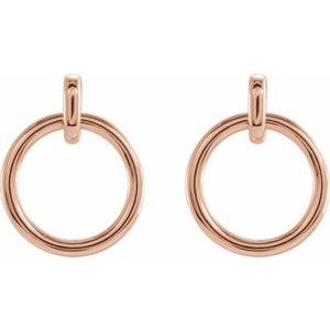 Circle Dangle Earrings