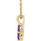 Youth Birthstone Necklace or Pendant