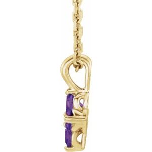 Youth Birthstone Necklace or Pendant