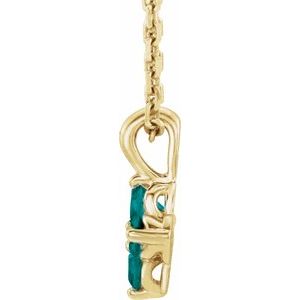 Youth Birthstone Necklace or Pendant
