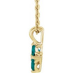 Youth Birthstone Necklace or Pendant