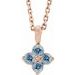 Youth Birthstone Necklace or Pendant