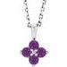 Youth Birthstone Necklace or Pendant