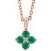 Youth Birthstone Necklace or Pendant