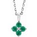 Youth Birthstone Necklace or Pendant