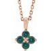 Youth Birthstone Necklace or Pendant