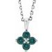 Youth Birthstone Necklace or Pendant