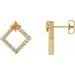 Accented Geometric Earrings