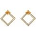 Accented Geometric Earrings