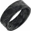 Damascus Steel Patterned Flat Band