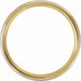 Grooved Comfort-Fit Half Round Band