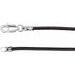 2 mm Black Rubber Cord Necklace