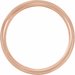 Beveled-Edge Comfort-Fit Flat Band with Satin Finish