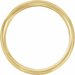 Beveled-Edge Comfort-Fit Flat Band with Satin Finish