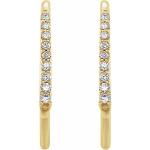 Accented French Wire Earring Top