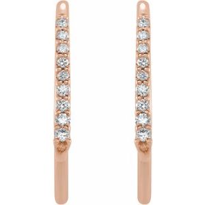 Accented French Wire Earring Top