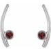 Bezel-Set Ear Climbers