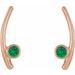 Bezel-Set Ear Climbers