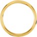 Grooved Comfort-Fit Half Round Band