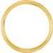 Greek Key Comfort-Fit Half Round Band