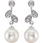 Accented Pearl Earrings