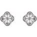 Vintage-Inspired Clover Earrings