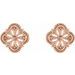 Vintage-Inspired Clover Earrings