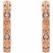 Vintage-Inspired J-Hoop Earrings