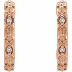 Vintage-Inspired J-Hoop Earrings