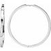 Hinged Square Tube Hoop Earrings