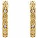 Vintage-Inspired J-Hoop Earrings
