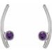 Bezel-Set Ear Climbers